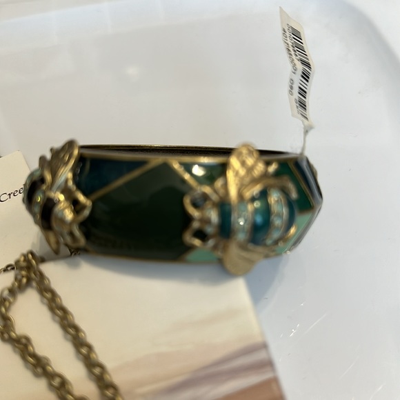 NEW.. Rare and unique jewelry set- enamel workmanship on all pieces - Picture 4 of 9